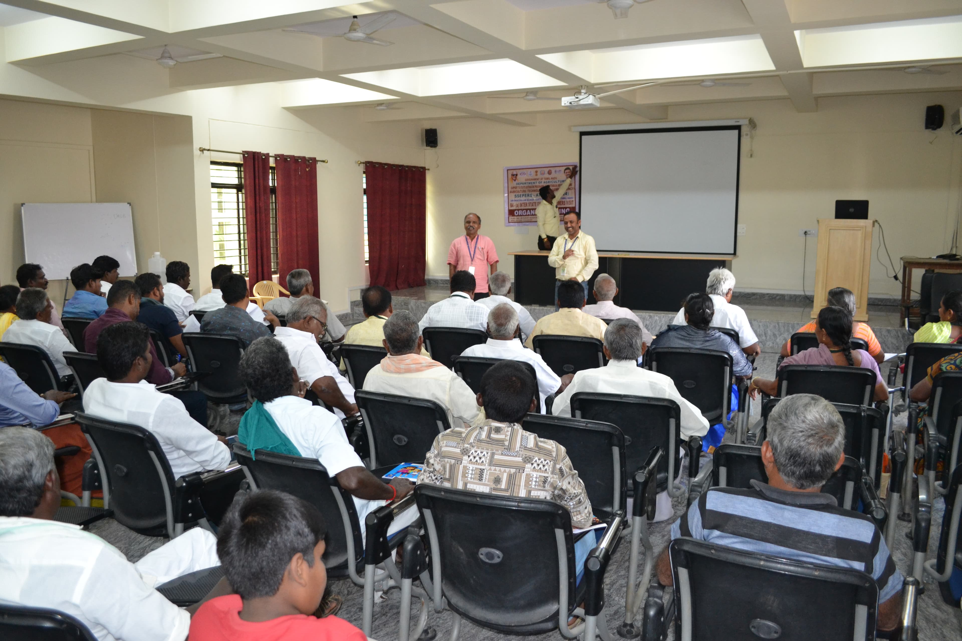 Farmers training on vermicompost production