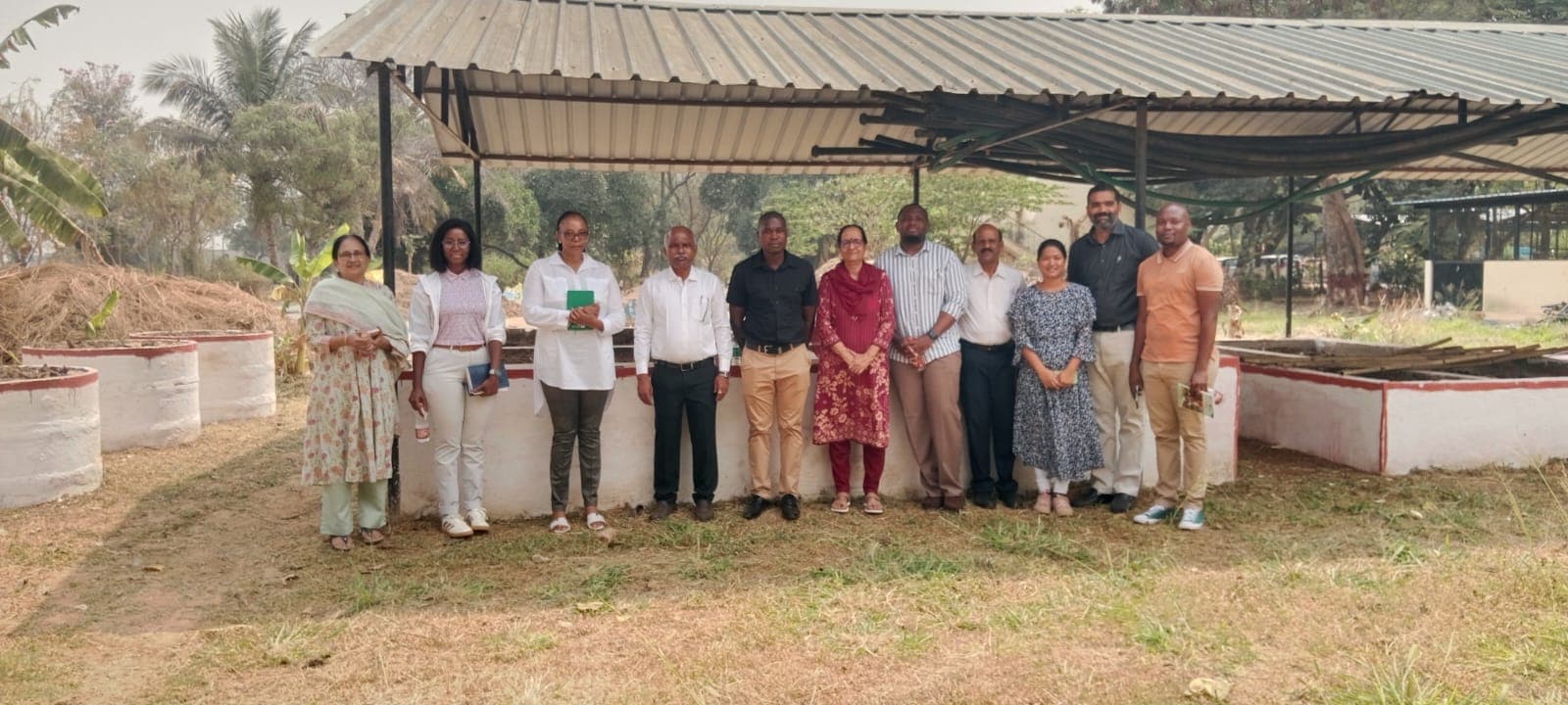 Nigerian professional farmers delegation at RIOF