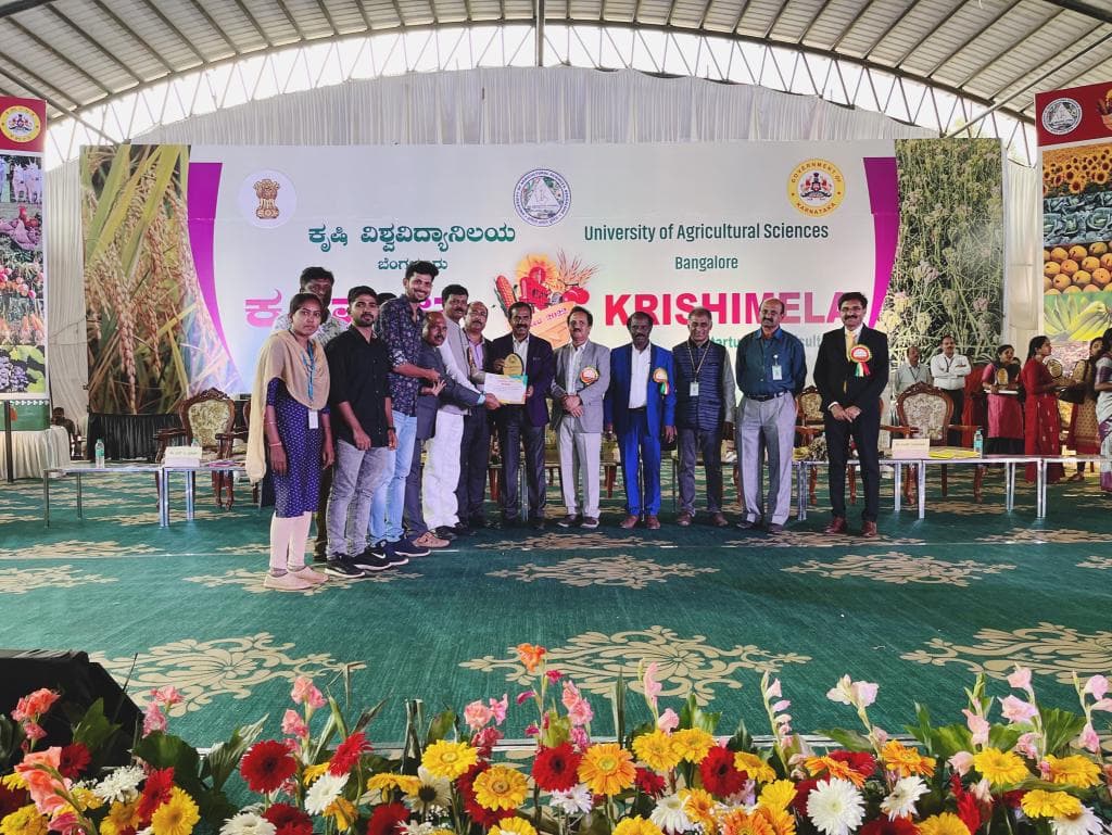 Krishi Mela — RIOF Exhibition Stall (First Prize)